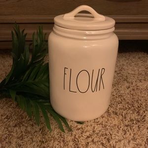 Rae Dunn Flour Canister Large